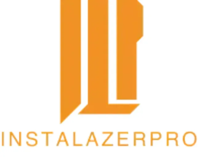 Логотип рекламно-производственной компании Instalazerpro